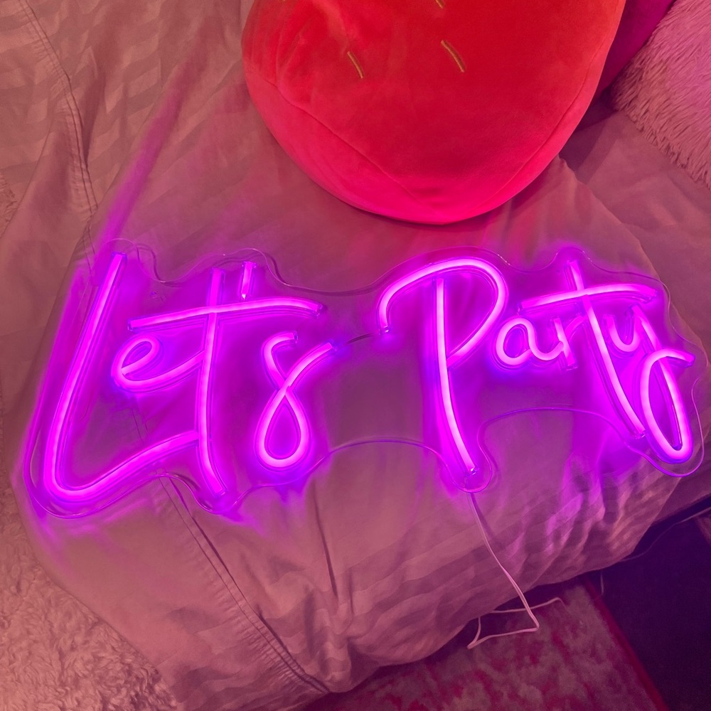 Neon sign